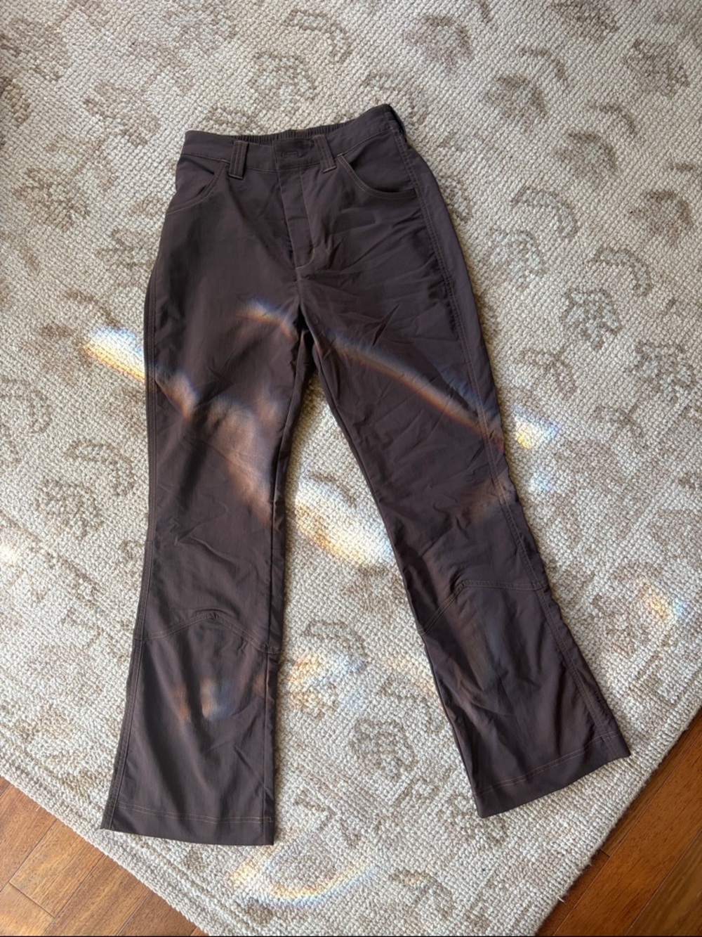 Women's Brown Hikerkind Kick Flare Trouser